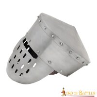 Kreuzritter Historischer Topfhelm