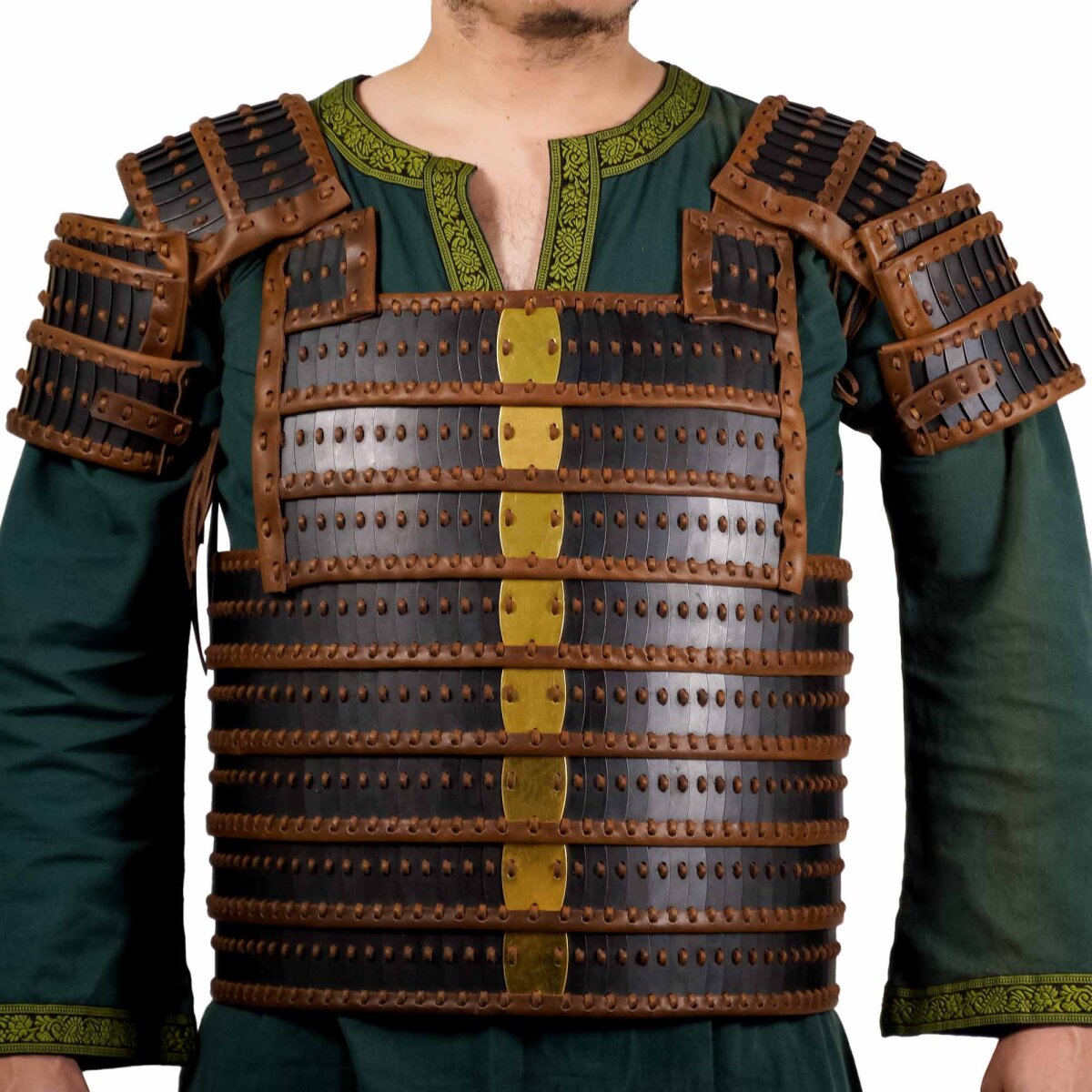 Viking Lamellar Armour for Shoulder and Body Protection