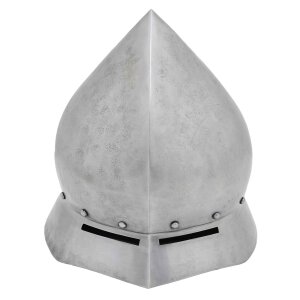 Late Medieval Kettle Hat Helmet in Antique Finish 16 gauge