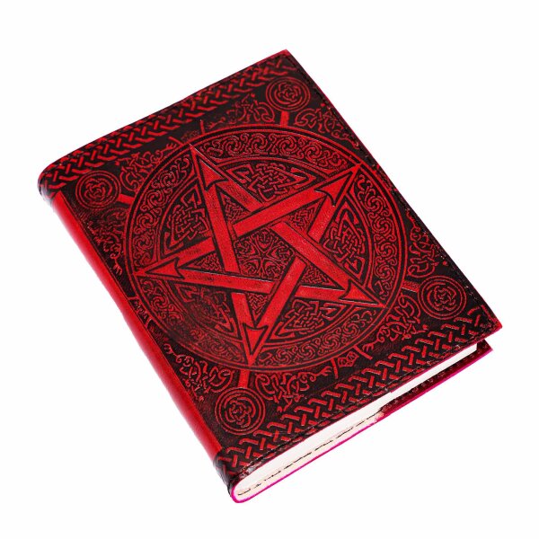 Tagebuch "Pentagramm" rot Journal Notizbuch