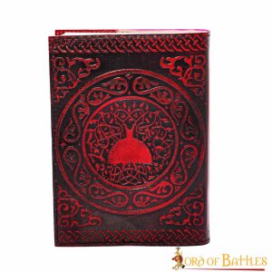 Medieval Pentacle Journal Handcrafted Genuine Leather...