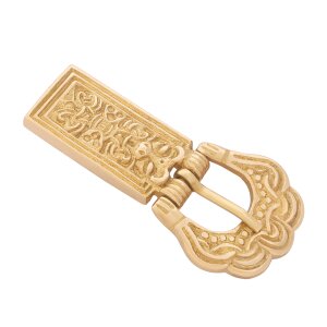 Solid Brass Celtic Belt Buckle Leather Accessory