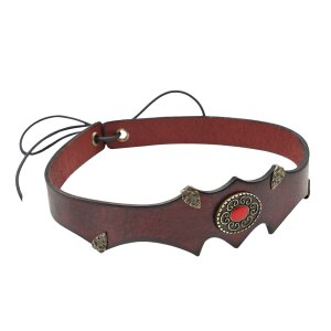 Leder Stirnband Tiara