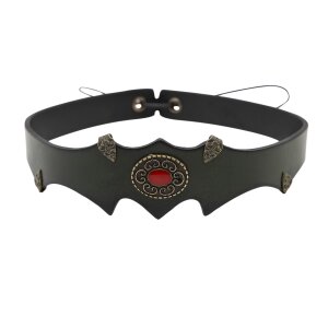 Leder Stirnband Tiara