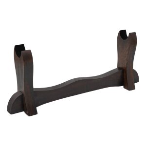 Single Tier Handcrafted Genuine Hardwood Sword and Axe Stand