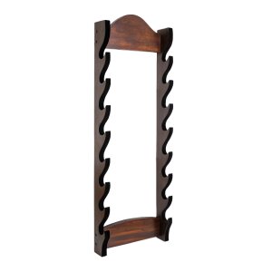 Eight Tier Wall Mounting Handcrafted Genuine Hardwood...
