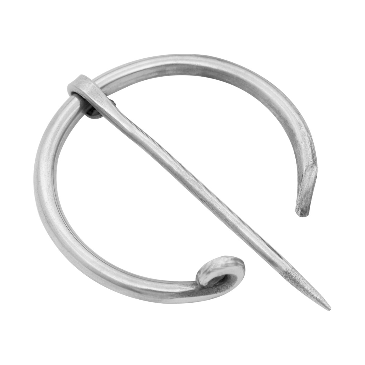 Medieval Viking Penannular Fibula Stainless Steel Cloak Pin