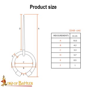 Kleine Fibeln für Wadenwickel oder als Fürspann aus Edelstahl mit Gerollten Enden 3,5 cm