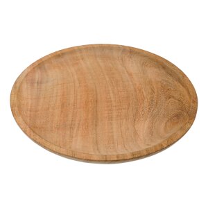 Medieval Wooden Plate Hand Crafted Useful Hardwood...