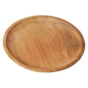 Medieval Wooden Plate Hand Crafted Useful Hardwood...