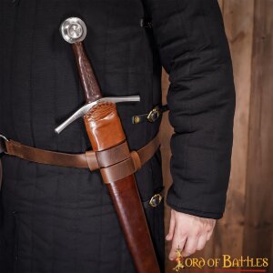 Einfacher Universal Schwertgürtel aus Leder