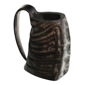 Medieval Viking Horn Tankard Beer Mug Handcrafted Genuine...