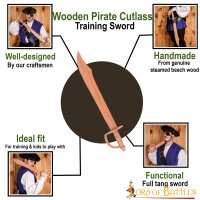 Piraten Holzschwert Übungsschwert