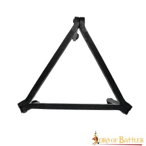 Medieval Campfire Small Tripod Stand Hand Forged Iron...