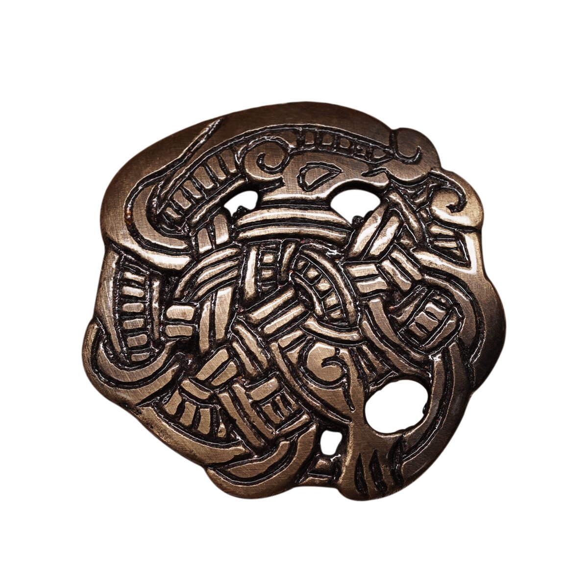 Broche viking en laiton ou fibule en laiton Urnes Set de...