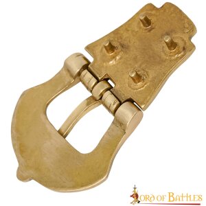 Viking Belt Buckle Celtic Design Pure Brass Belt Accessory