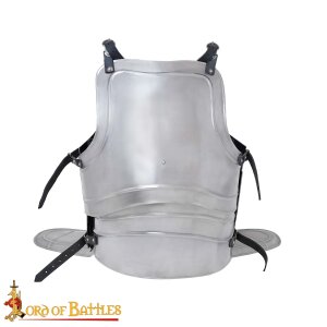 Medieval Fantasy Steel Cuirass with Tassets polished
