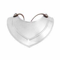 Einfacher Gorget Plattenkragen oder Halsberge 18 Gauge (1,3 mm)