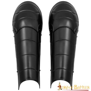 Dark Knight Steel Greaves with included Poleyns / Knee...
