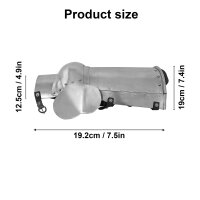 mittelalterlicher Beinpanzer französisch 14. Jahrhundert, 16 Gauge (1,6 mm)