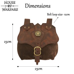 Fantasy Mercenary Handcrafted Belt Bag