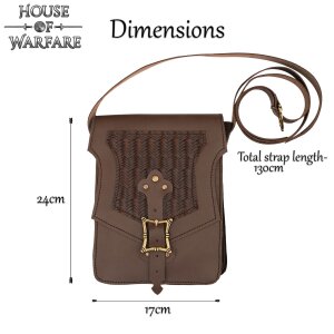 Medieval Nobleman Handcrafted Satchel Bag