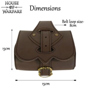 Genuine Leather Sorcerer Belt Bag