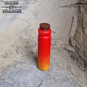 Orange Foam Potion Bomb Flask for LARP and Cosplay