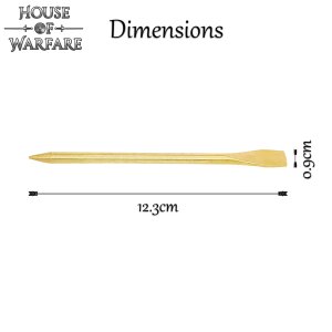 Römischer Griffel aus Massivem Messing