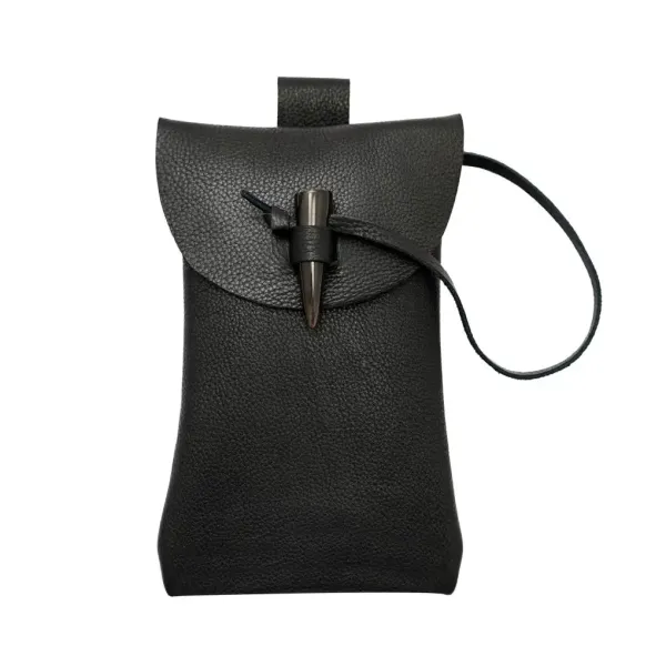 Gürteltasche mit Hornknebel