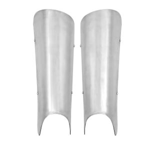 Spätmittelalterliche einfache Beinschienen 16 Gauge (1,6 mm)