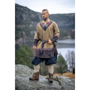 Wikinger Tunika Sand Unisex „Freydis“