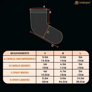 Wikingersocken nadelgebunden