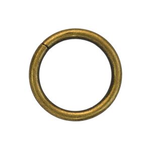 O-Ring aus Stahl, Altmessing (Riemenverteiler), verschiedene Größen