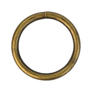 O-Ring aus Stahl, Altmessing (Riemenverteiler), verschiedene Größen