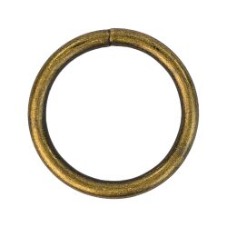 O-Ring aus Stahl, Altmessing (Riemenverteiler), verschiedene Größen