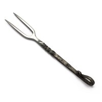 Forged medieval fork stainless steel