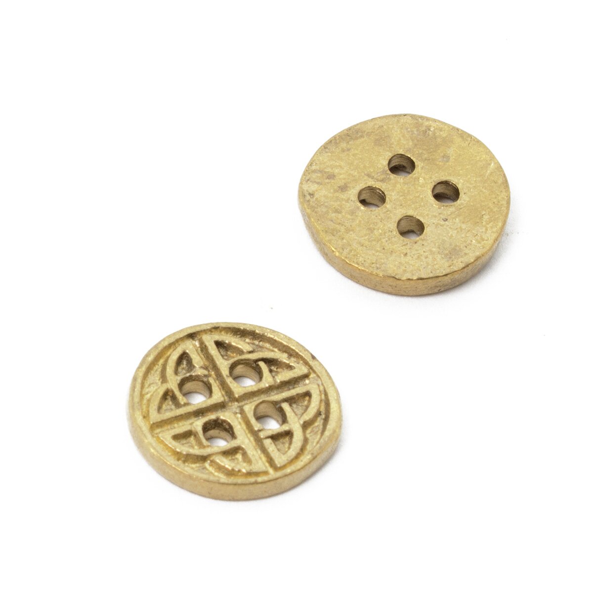 Brass Button celtic knot