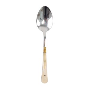 Stainless late medieval spoon
