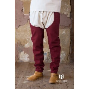 chausses Bernulf wool bordeaux