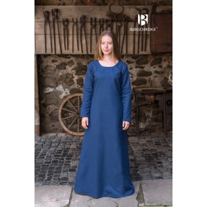 mittelalterkleid Freya blau f&uuml;r Kost&uuml;m...