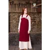 Wikinger Kleid Typ Trägerkleid Jodis Wolle Bordeaux