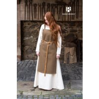 Wikinger Kleid Typ Trägerkleid Jodis Wolle Herbstgrün