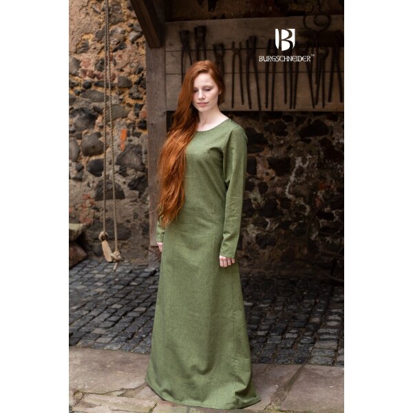 Mittelalter Kleid Typ Unterkleid Freya Lindgrün S