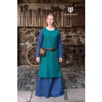 Mittelalter Kleid Typ Unterkleid Freya Waidblau S