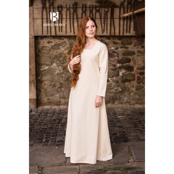 Mittelalter Kleid Typ Unterkleid Johanna Natur XL