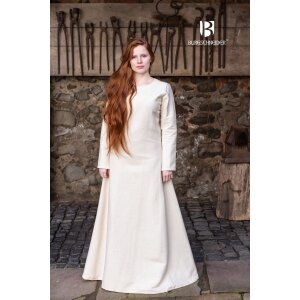 Winter Mittelalter Kleid Typ Unterkleid Thora Natur S