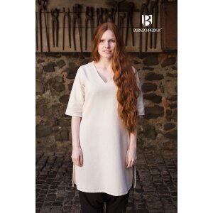 Under tunic Lagertha natural colored XXL
