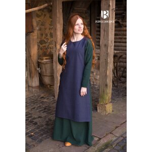 Mittelalter Kleid Typ Überkleid Haithabu Blau S