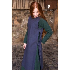 Mittelalter Kleid Typ Überkleid Haithabu Blau M